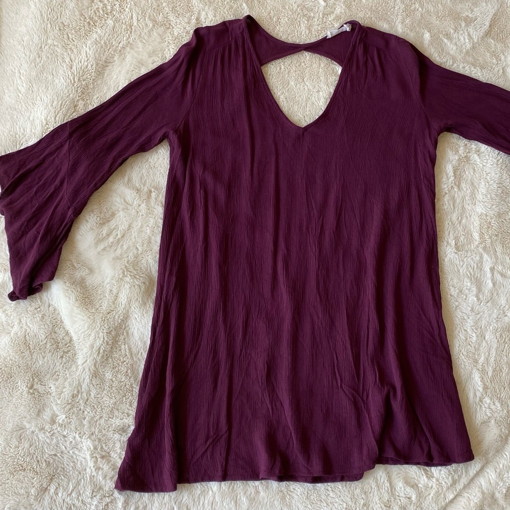 Burgundy Dress from Nordstrom